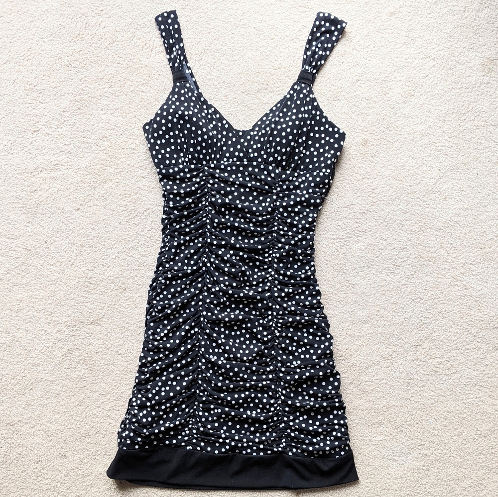 Speechless Polka Dot Dress (Juniors)